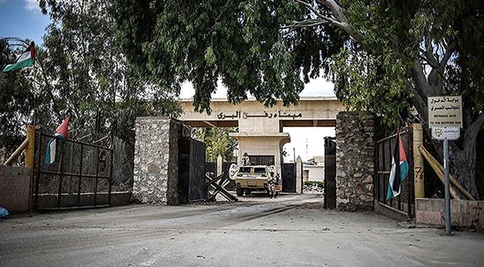 Refah Sınır Kapısı kapatıldı Refah Sınır Kapısı kapatıldı