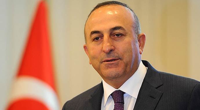 Çavuşoğlu Kerry ile görüştü Çavuşoğlu Kerry ile görüştü