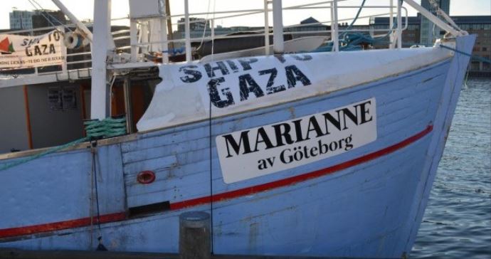 Gazze'ye 3. Özgürlük Filosu hedefe yaklaşıyor Gazze'ye 3. Özgürlük Filosu hedefe yaklaşıyor