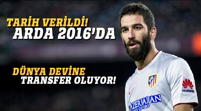 Tarih verildi Arda 2016'da Barcelona'da Tarih verildi Arda 2016'da Barcelona'da