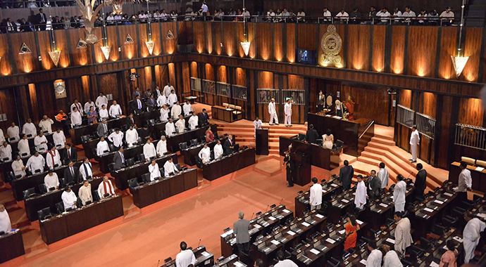 Sri Lanka parlamentosu feshedildi Sri Lanka parlamentosu feshedildi