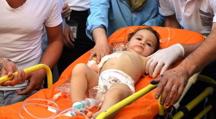 Sarıyer&#039;de bebeğin yaralandığı silahlı kavga kamerada