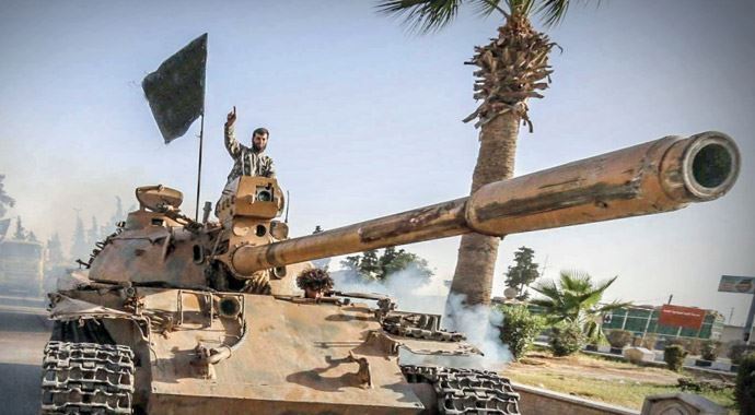 DAEŞ Aziziye'nin bir kısmını ele geçirdi DAEŞ Aziziye'nin bir kısmını ele geçirdi