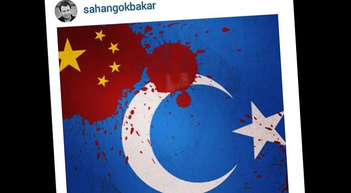 Şahan Gökbakar&#039;dan Doğu Türkistan&#039;a destek