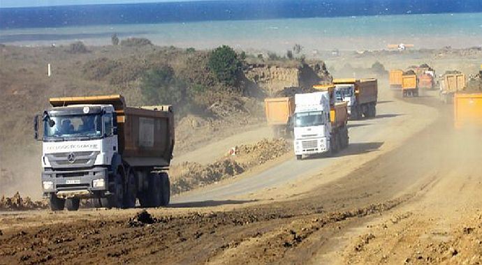 3. havalimanına bin kamyon aranıyor 3. havalimanına bin kamyon aranıyor