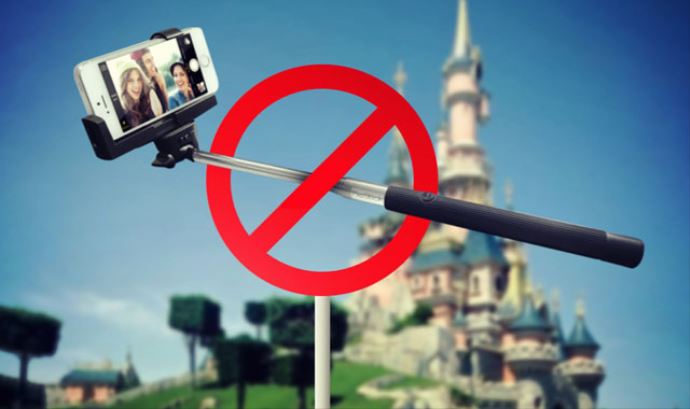 Selfie çubuğu yasaklandı! Selfie çubuğu yasaklandı!