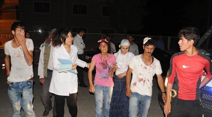 Şırnak'ta ortalık karıştı, 1'i asker 5 yaralı var