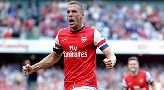 Podolski Türkiye'de!