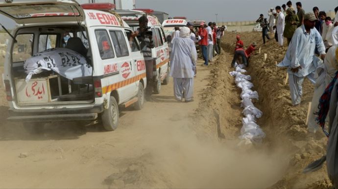 Pakistan'da bilanço giderek ağırlaşıyor Pakistan'da bilanço giderek ağırlaşıyor