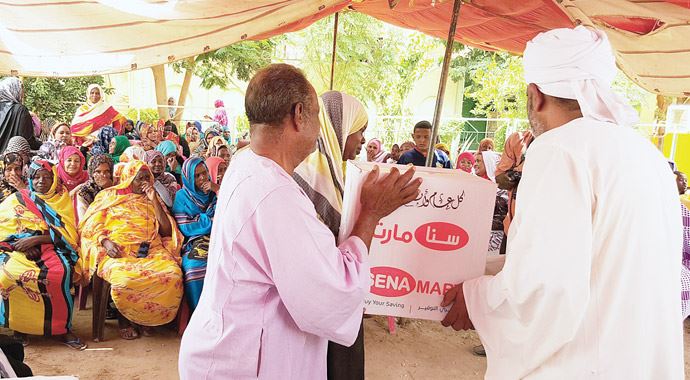 Sudanlı yetimlere İHLAS VAKFI yardım eli uzattı