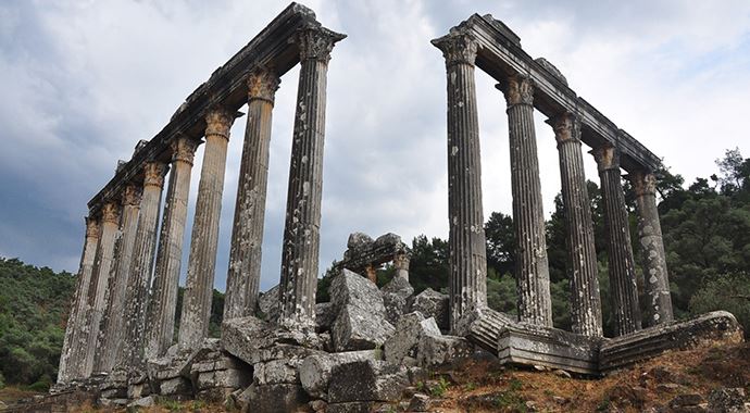 Euromos Antik Kenti kazı evine kavuşuyor