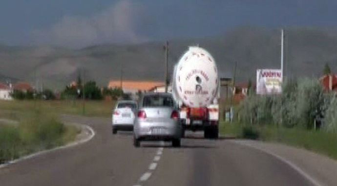 LPG tankerinde 205 bin kaçak sigara operasyonu 