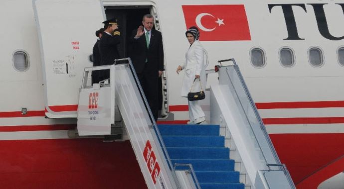 Cumhurbaşkanı Ankara'ya gitti Cumhurbaşkanı Ankara'ya gitti