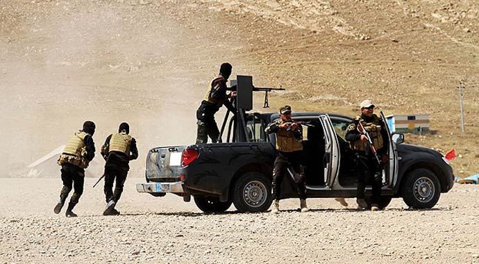Irak'ta 21 DAEŞ militanı öldürüldü Irak'ta 21 DAEŞ militanı öldürüldü