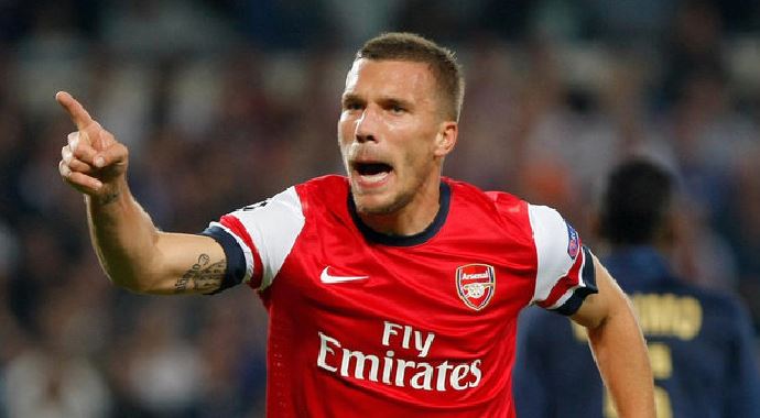  Podolski geliyor