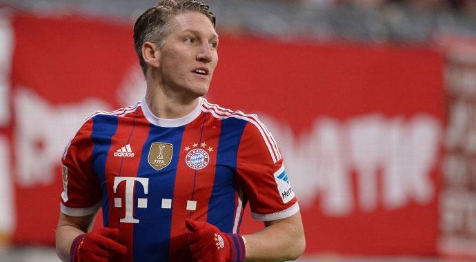 Schweinsteiger için dev rakam Schweinsteiger için dev rakam