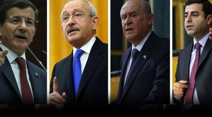 CHP ve MHP&#039;ye ortaklık HDP&#039;ye nezaket ziyareti