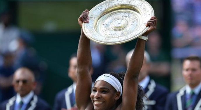 Wimbledon kadınlarda kazanan Williams Wimbledon kadınlarda kazanan Williams