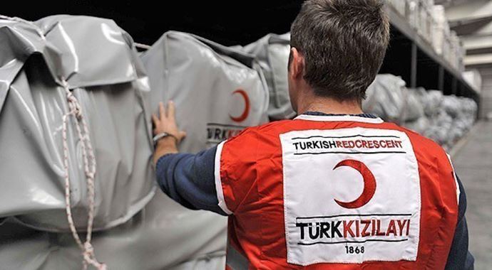 Türk Kızılayı'dan Tiflis'teki selzedelere yardım Türk Kızılayı'dan Tiflis'teki selzedelere yardım
