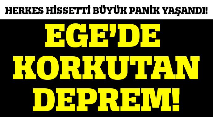 Marmaris&#039;te deprem!