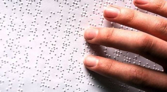 Braille alfabesi ve yazı kabartma artık hastanelerde Braille alfabesi ve yazı kabartma artık hastanelerde