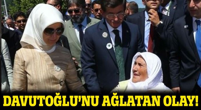 Srebrenitsa'da Davutoğlu'nu ağlatan olay Srebrenitsa'da Davutoğlu'nu ağlatan olay