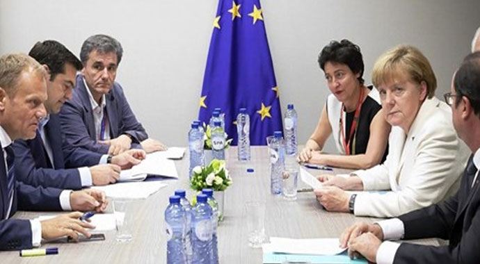 Avrupa liderleri Yunanistan için toplandı Avrupa liderleri Yunanistan için toplandı