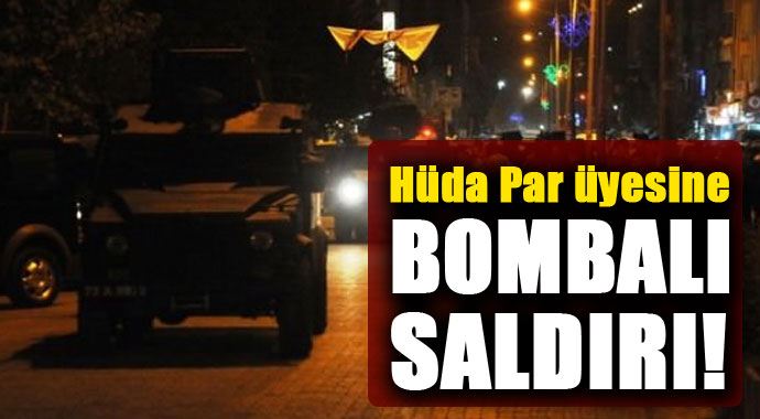 Şırnak'ta Hüda Par üyesine bombalı saldırı Şırnak'ta Hüda Par üyesine bombalı saldırı