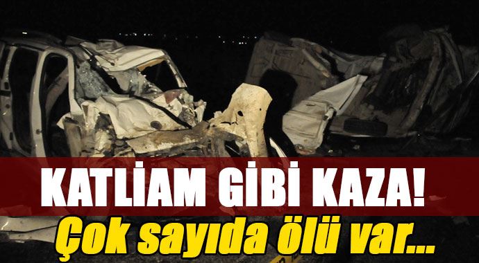 Şanlıurfa'da katliam gibi kaza: 4 ölü