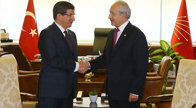 Davutoğlu-Kılıçdaroğlu görüşmesi sona erdi