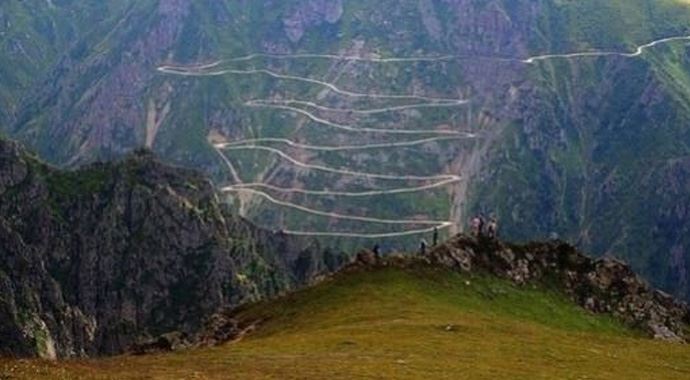 İşte dünyanın en tehlikeli yolu İşte dünyanın en tehlikeli yolu