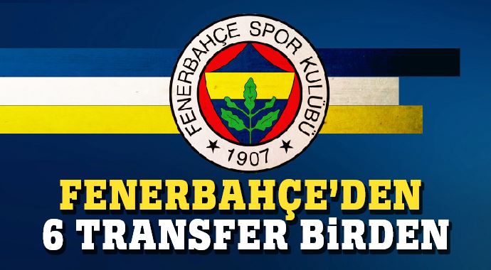 Fenerbahçe&#039;den 6 transfer birden
