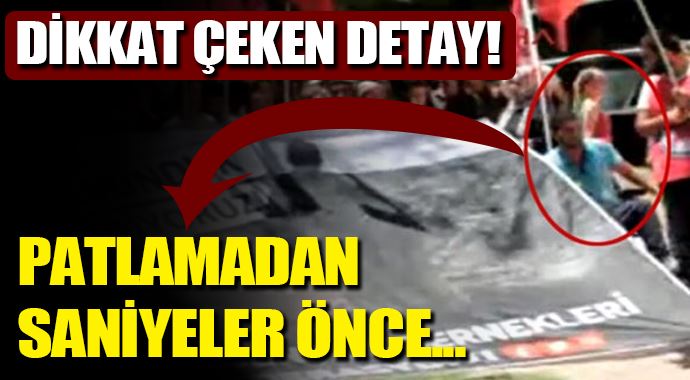 Patlamadan saniye farkıyla kurtuldular