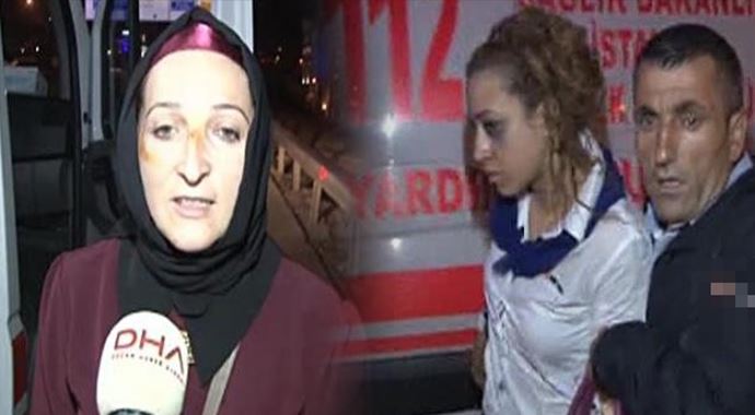 Yolcu otobüsünün kadın muavini kadın yolcuyu darp etti