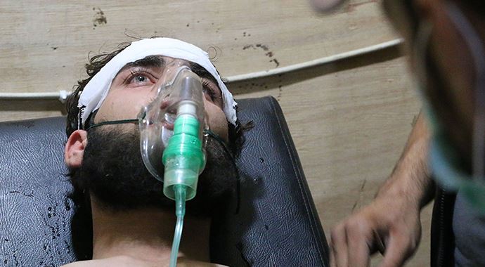 Katil Esad'dan 'klor gazlı' saldırı Katil Esad'dan 'klor gazlı' saldırı