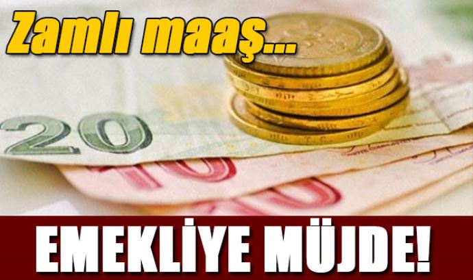 Emeklinin zamlı maaşı Bayram&#039;da