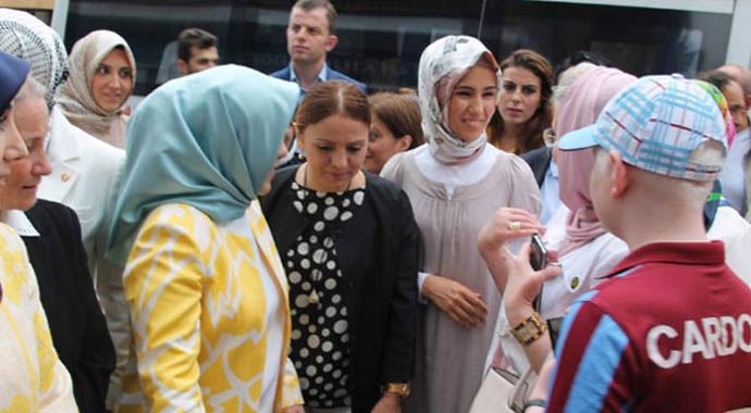 Açılışını Sümeyye Erdoğan yaptı Açılışını Sümeyye Erdoğan yaptı