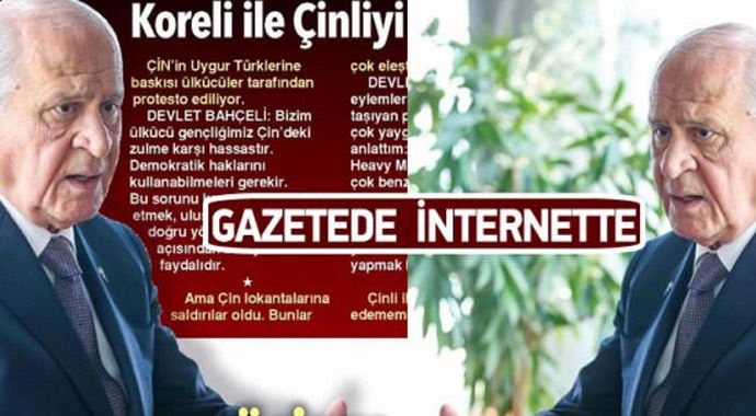 Hürriyet tepki çeken Bahçeli fotoğrafını kaldırdı Hürriyet tepki çeken Bahçeli fotoğrafını kaldırdı
