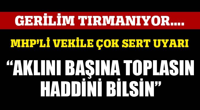 CHP-MHP gerilimi tırmanıyor! CHP-MHP gerilimi tırmanıyor!