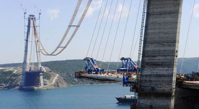 3'üncü köprü neredeyse bitti! 3'üncü köprü neredeyse bitti!