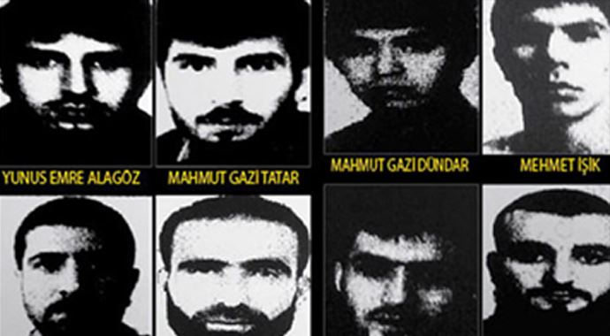 İşte 16 kişilik canlı bomba ekibi! İşte 16 kişilik canlı bomba ekibi!