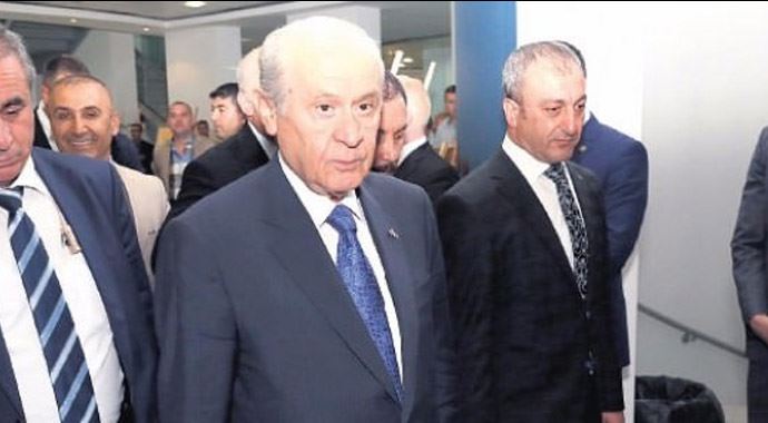 Bahçeli&#039;den Kadir İnanır&#039;a sert tepki tepki