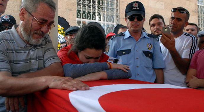 Babaya son bakış!
