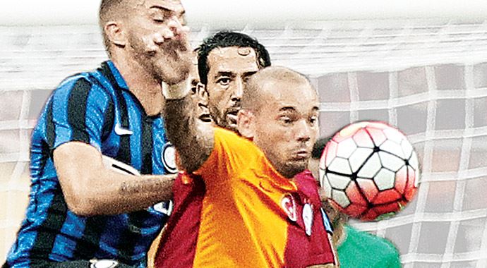 G.Saray İnter'i tek golle devirdi G.Saray İnter'i tek golle devirdi