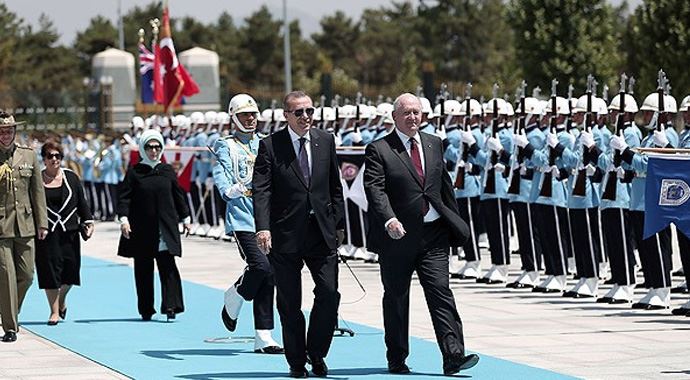 Avustralya Genel Valisi Cosgrove Ankara'da Avustralya Genel Valisi Cosgrove Ankara'da
