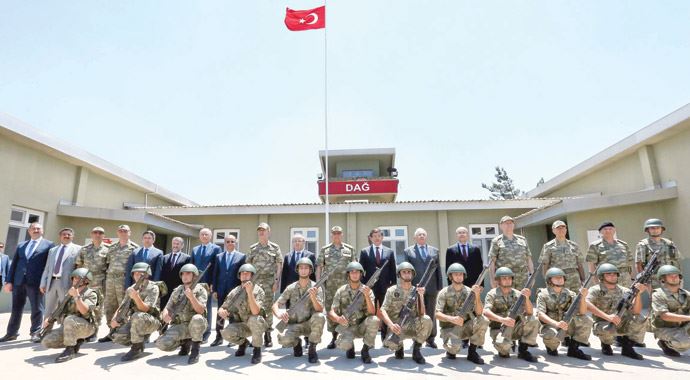Dağ gibi mesaj!