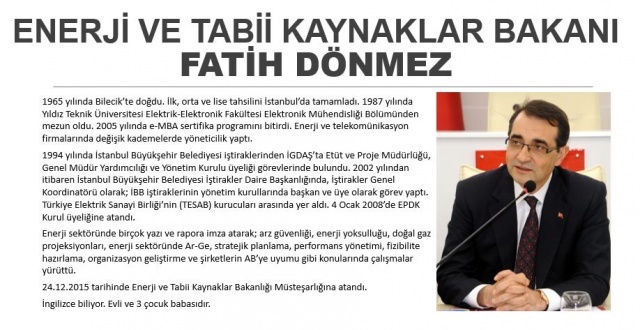 Fatih Dönmez, 1965 yılında Bilecik’te doğdu. İlk, orta ve lise eğitimini İstanbul’da tamamlayan Dönmez, 1987 yılında Yıldız Teknik Üniversitesi Elektrik-Elektronik Fakültesi Elektronik Mühendisliği Bölümünden mezun oldu.
Dönmez, özel sektörde başladığı iş hayatını 1994'te İstanbul Büyükşehir Belediyesi iştiraklerinden İGDAŞ'ta Etüt ve Proje Müdürlüğü, Genel Müdür Yardımcılığı ve Yönetim Kurulu üyeliği görevleriyle sürdürdü.
2002'den itibaren İstanbul Büyükşehir Belediyesi İştirakler Daire Başkanlığında İştirakler Genel Koordinatörü olarak, İBB iştiraklerinin yönetim kurullarında başkan ve üye olarak görev yapan Dönmez, Türkiye Elektrik Sanayi Birliğinin (TESAB) kurucuları arasında yer aldı.
Dönmez, 4 Ocak 2008'de Enerji Piyasası Düzenleme Kurumu (EPDK) kurul üyeliğine atandı. EPDK'nin üyesi olduğu Enerji Düzenleyicileri Bölgesel Birliğinde (ERRA) 2008 ve 2010 Genel Kurullarında üye ülkelerin temsilcileri tarafından yönetim kurulu üyesi seçilen Dönmez, 24 Aralık 2015'te Enerji ve Tabii Kaynaklar Bakanlığı Müsteşarlığı görevine atandı.
İngilizce bilen Dönmez, evli ve 3 çocuk babasıdır.