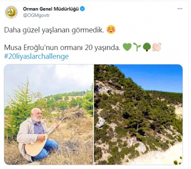 Twitter hesaplarından gençlik yıllarına ait karelerini paylaşan isimler fotoğrafların altına not yazmayı da ihmal etmiyor. 
İşte o isimlerin #20liyaslarchallenge hashtag'i ile yayınladığı fotoğraflar...