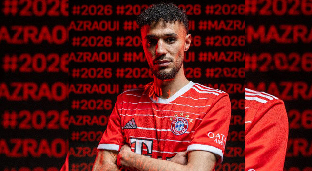 Noussair Mazraoui... Alman devi Bayern Münih, Ajax'ın 24 yaşındaki Faslı sağ bekini bedavaya kadrosuna kattı. 20 milyon euro piyasa değeri bulunan futbolcu Bayern'e 3 yıllık imza attı.