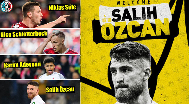 Borussia Dortmund... Erling Haaland'dan 75 milyon euro gelir elde eden Bundesliga ekibi 4 transferini açıkladı.
Bunlar arasında gurbetçi futbolcu Salih Özcan da var. Salih, Köln'den 5 milyon euroya alındı. Dortmund'un flaş transferi ise Adeyemi oldu.